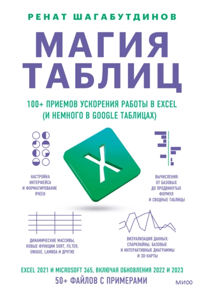Магия таблиц. 100+ приемов ускорения работы в Excel