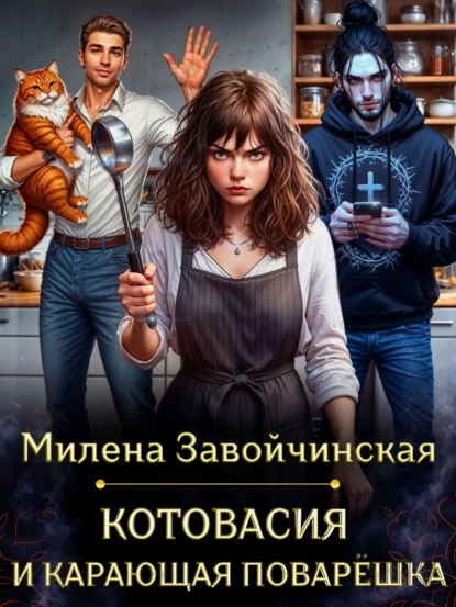 Милена Завойчинская «Котовасия и карающая поварешка» скачать бесплатно