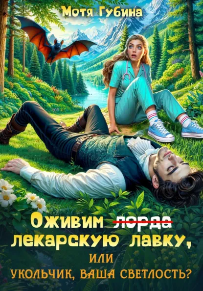 Мотя Губина «Оживим лекарскую лавку, или Укольчик, Ваша Светлость?» скачать бесплатно